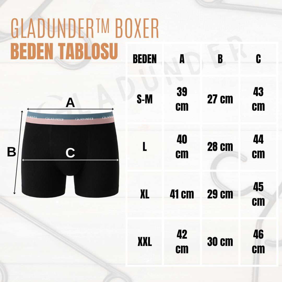 GladUnder™ Nefes Alabilir Boxer